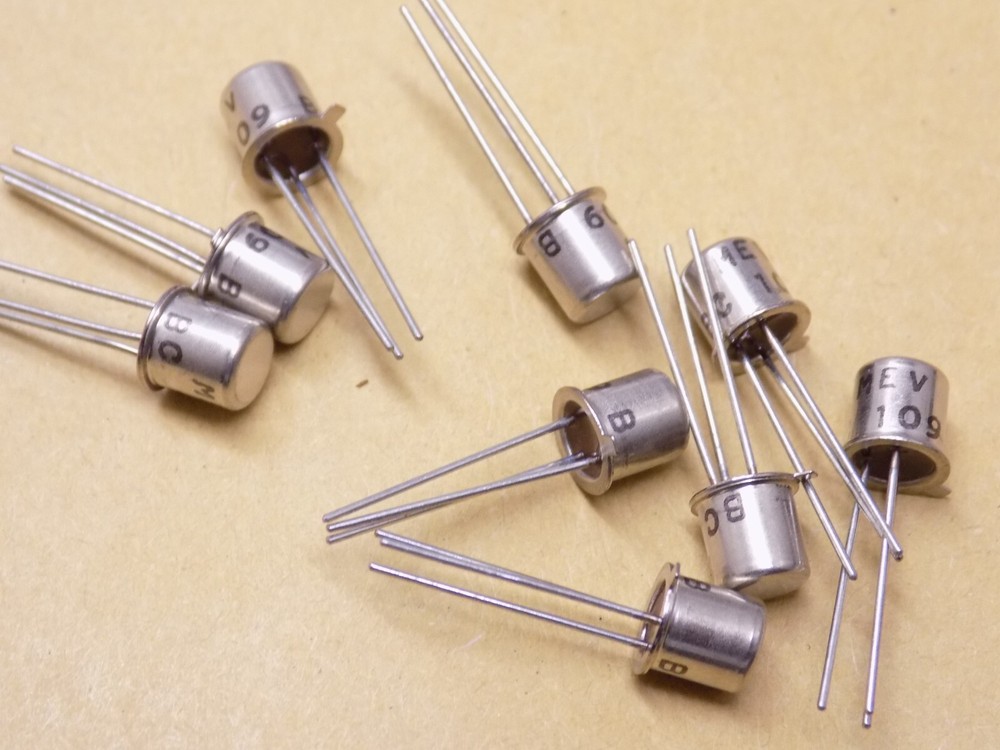 20x BC109B MEV NPN TRANSISTOR NOS