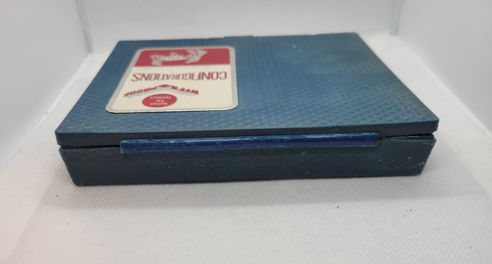 1967 WFF'N Configurations Game For Thinkers Plastic Case