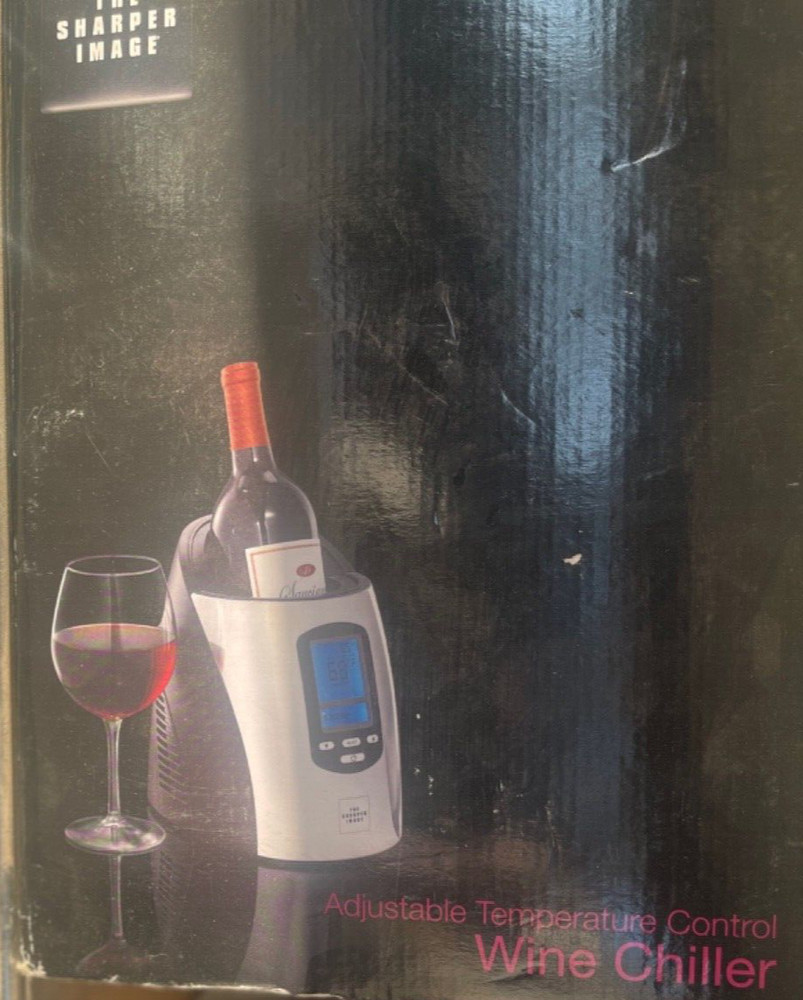 WINE COOLER - SINGLE BOTTLE - SHARPER IMAGE