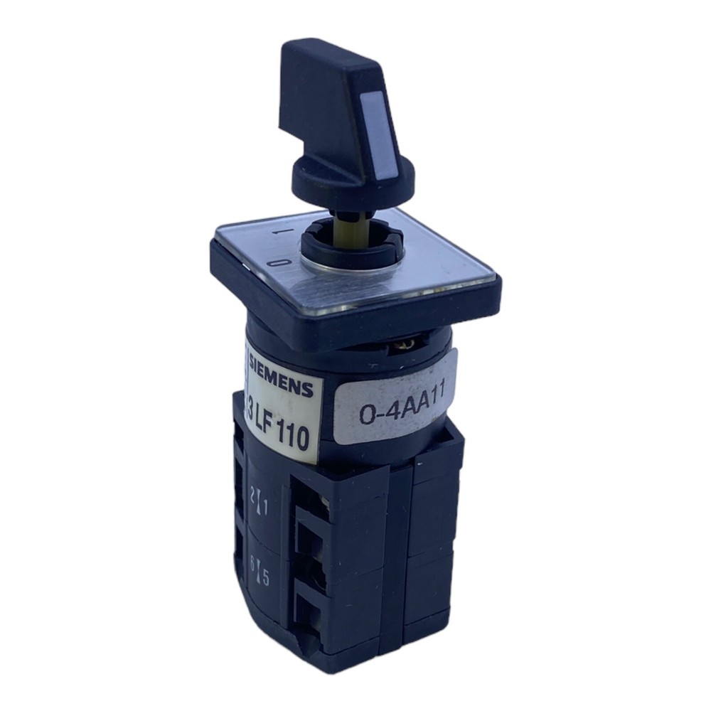 Siemens 3LF1100-4AA11 Control Switch