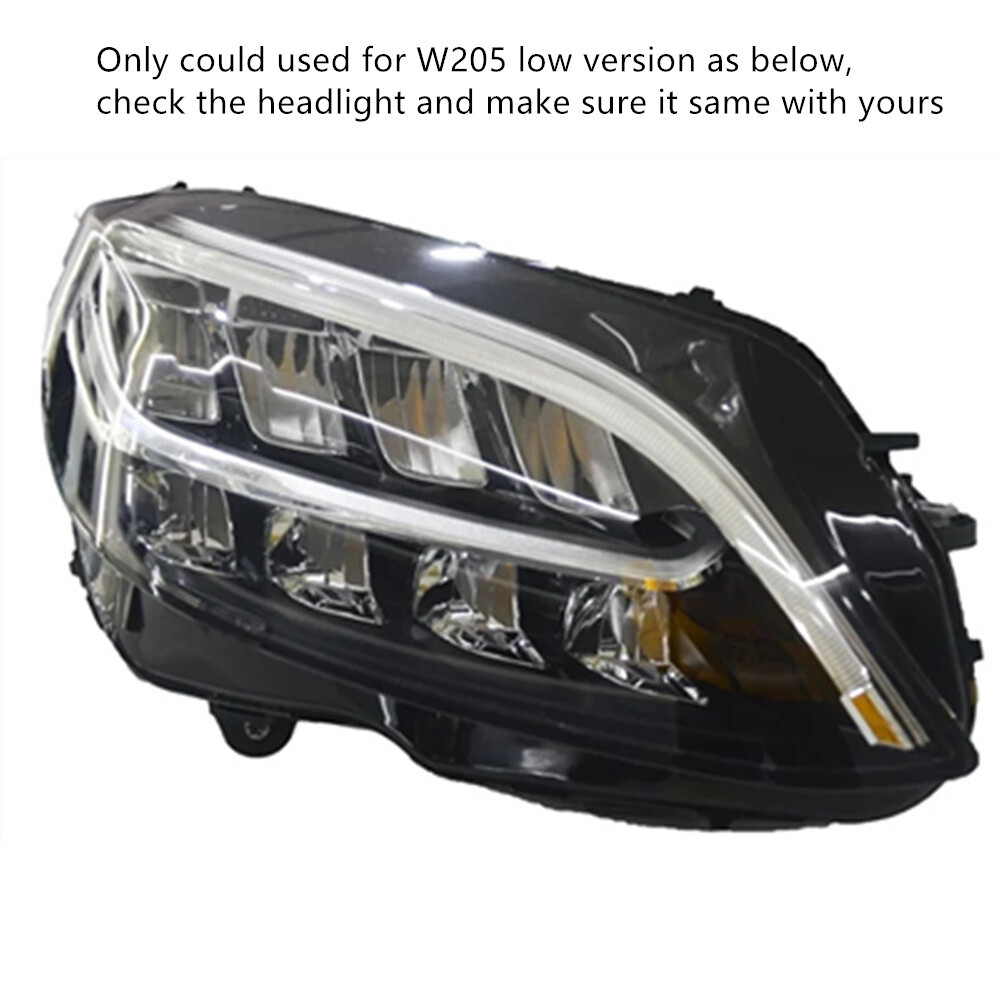 Right LED Headlight Computer Control Module For Mercedes C-Class W205 2229000515