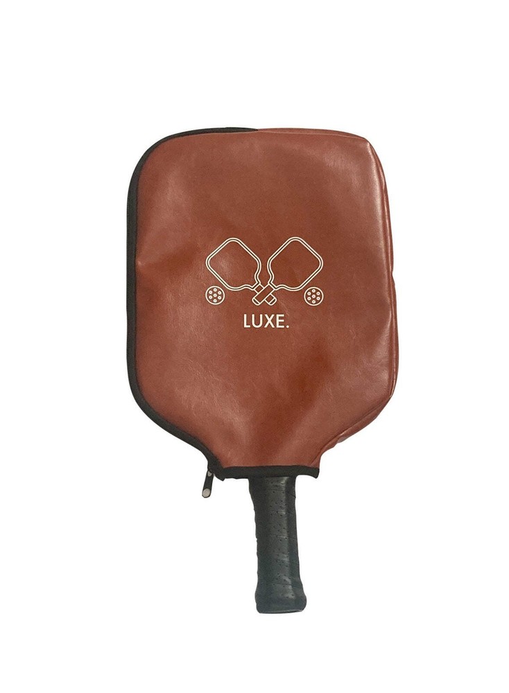 LUXE Pickleball Paddle Faux Leather Paddle case
