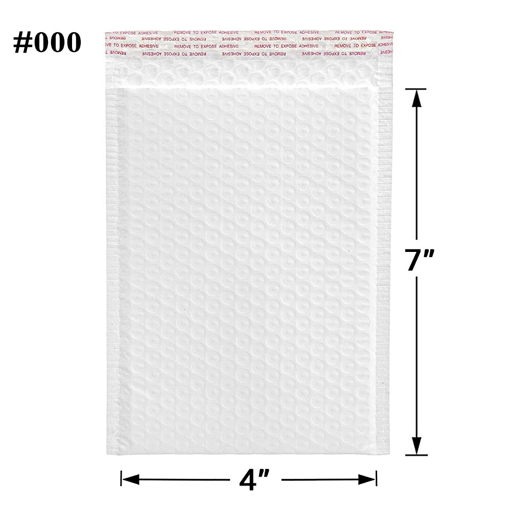 200PCs Poly Mailer Bubble Mailers 4 Layers Padded Envelopes Self Sealing
