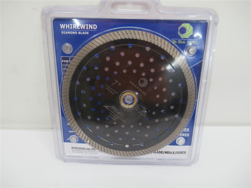 Whirlwind LGPC7, 7" Diamond Blade