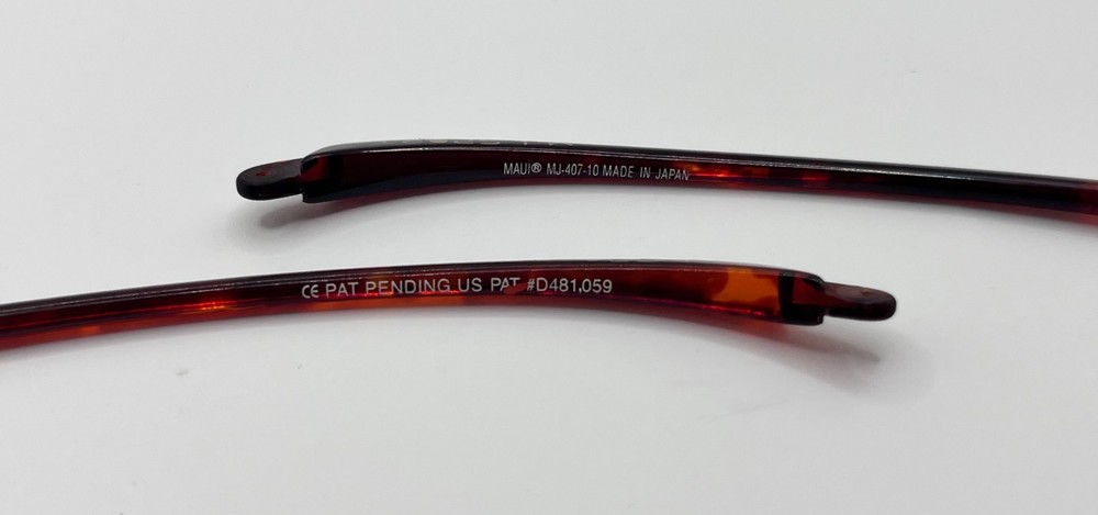 5314 - MAUI JIM 407 TORTOISE BOTH TEMPLES AUTHENTIC