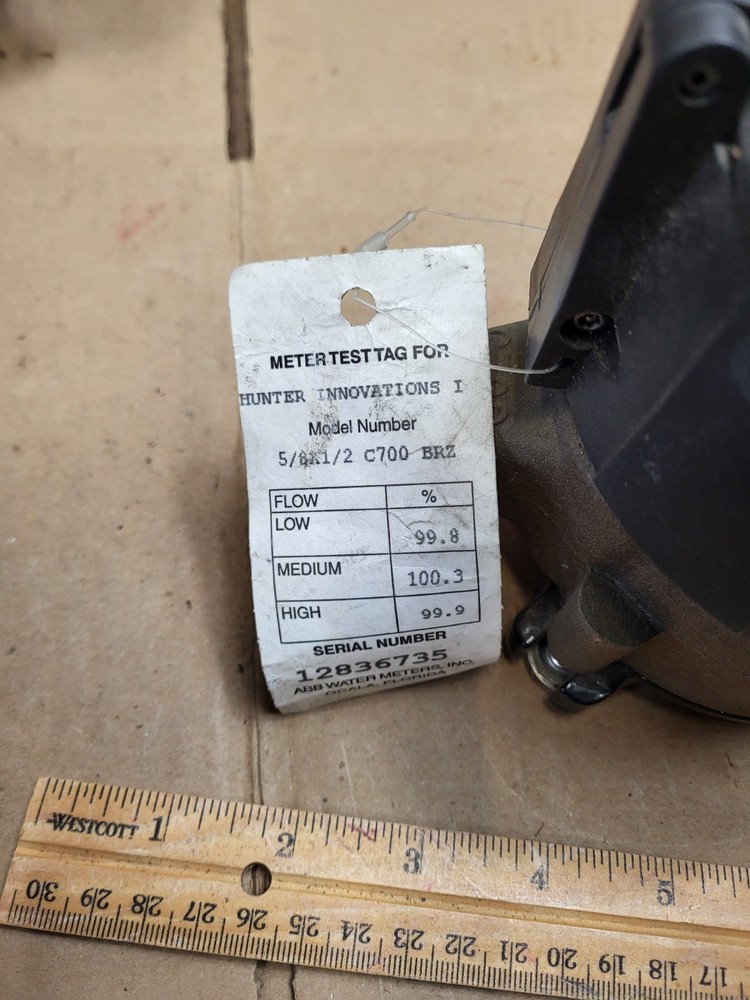 ABB Water Meter C700 - 5/8" Cubic Feet (Used?)