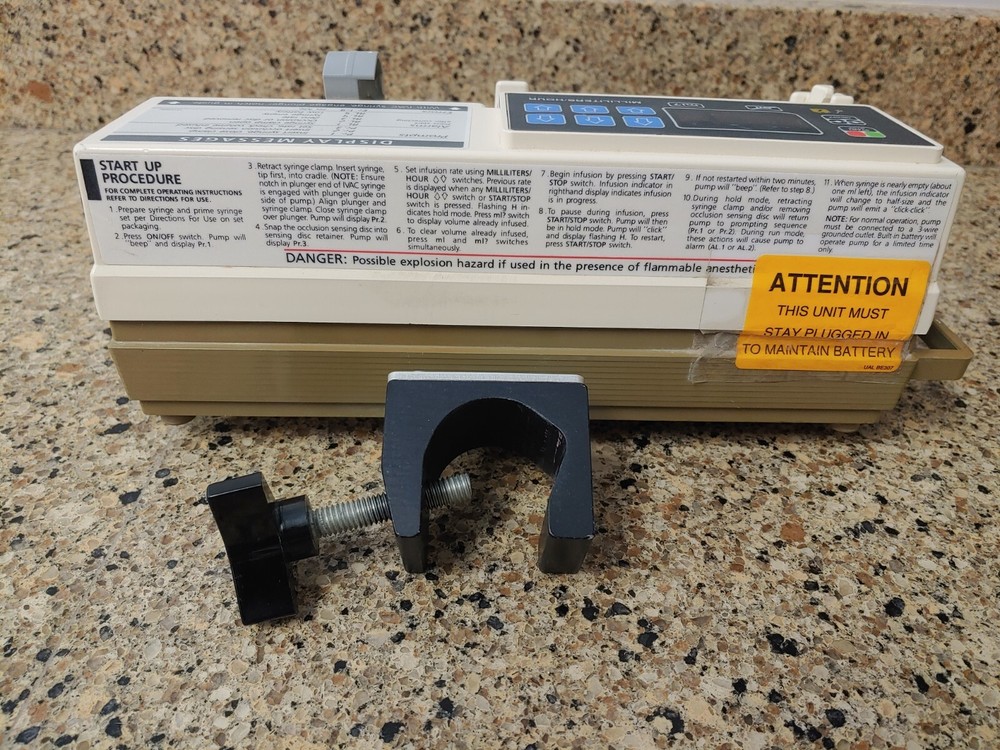 ivac 710 syringe pump