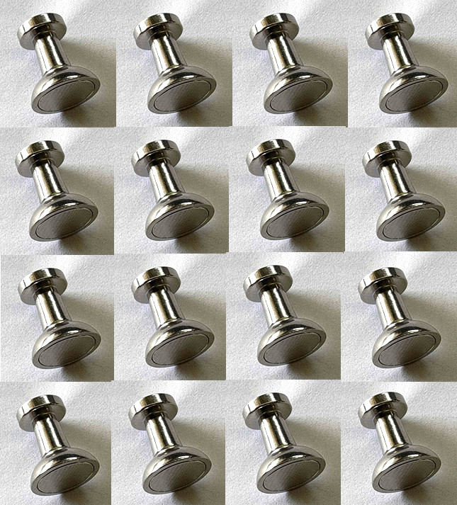 Grip 16pc Magnetic Push Pins 99606