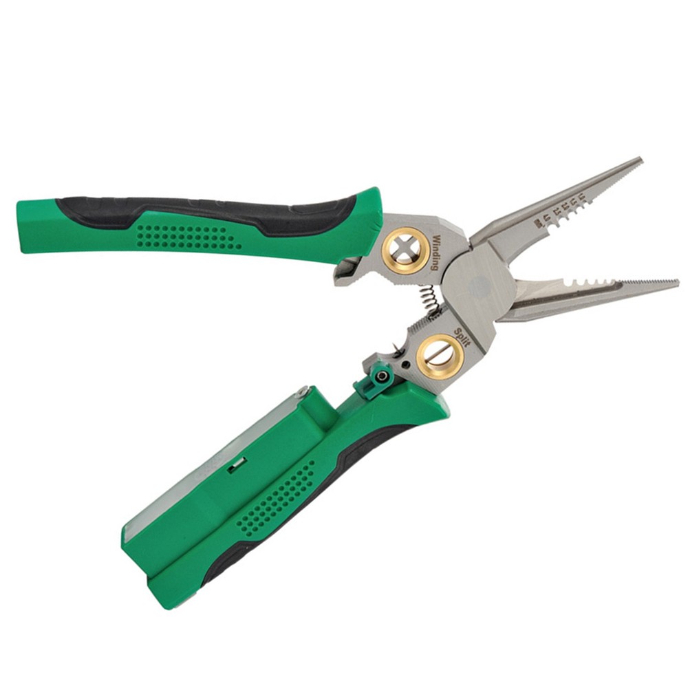 Multi-Function Wire Stripper with Voltage Detector for Home and Professional Use