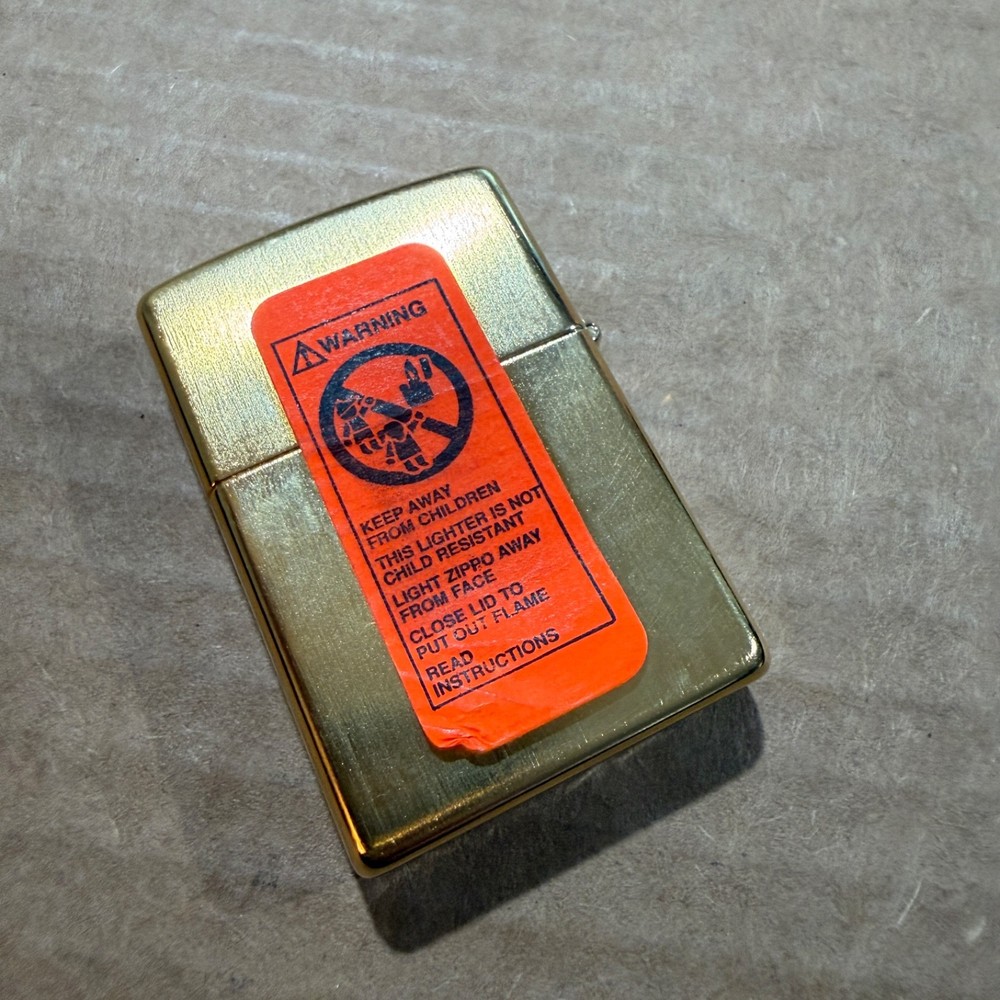 Vintage 1999 Zippo 31 GP Classic UNFIRED Lighter