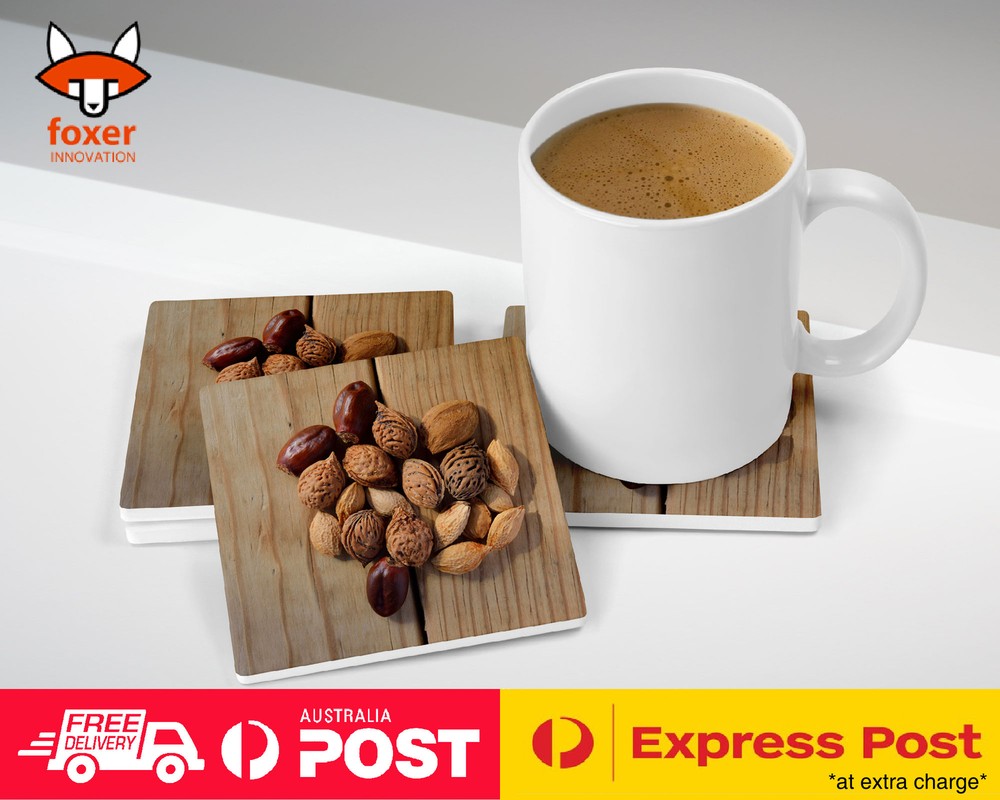COASTER COFFEE DRINKING MAT|PEANUT ALMOND CASHEW NUTS IMAGE 2