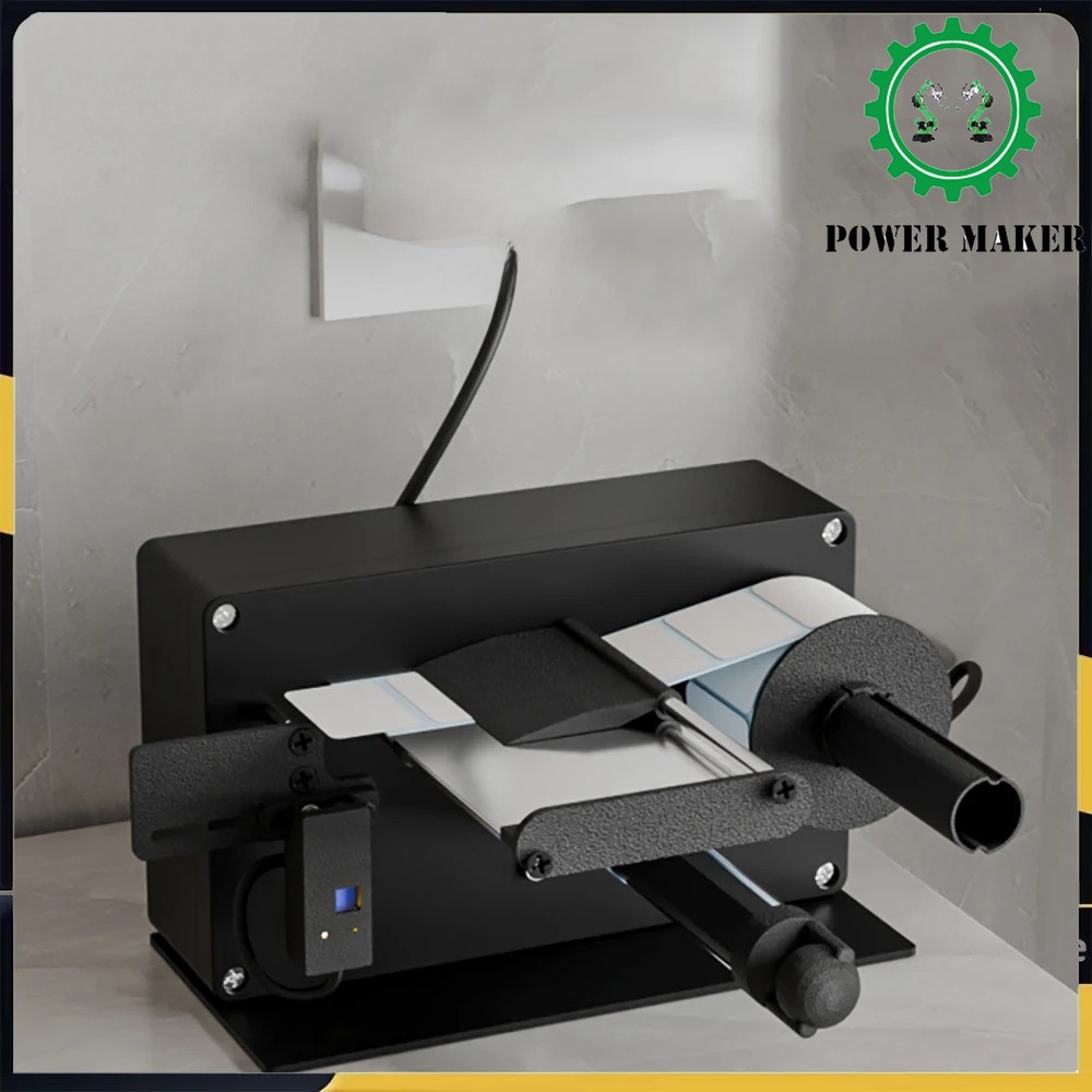 Automatic Label Dispenser Machine with Infrared Sensor for Paper Stripping