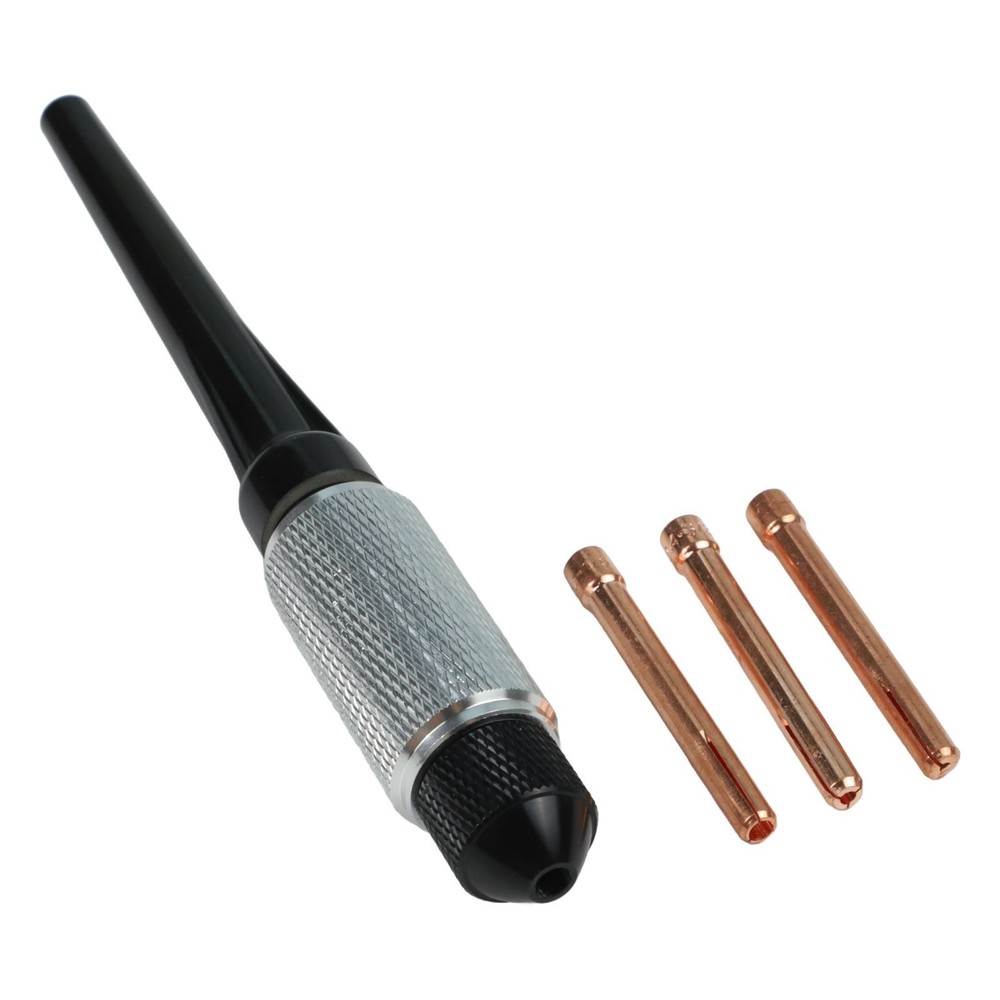Welding Tungsten Electrode Sharpener Holder with Long Back Cup and Collets