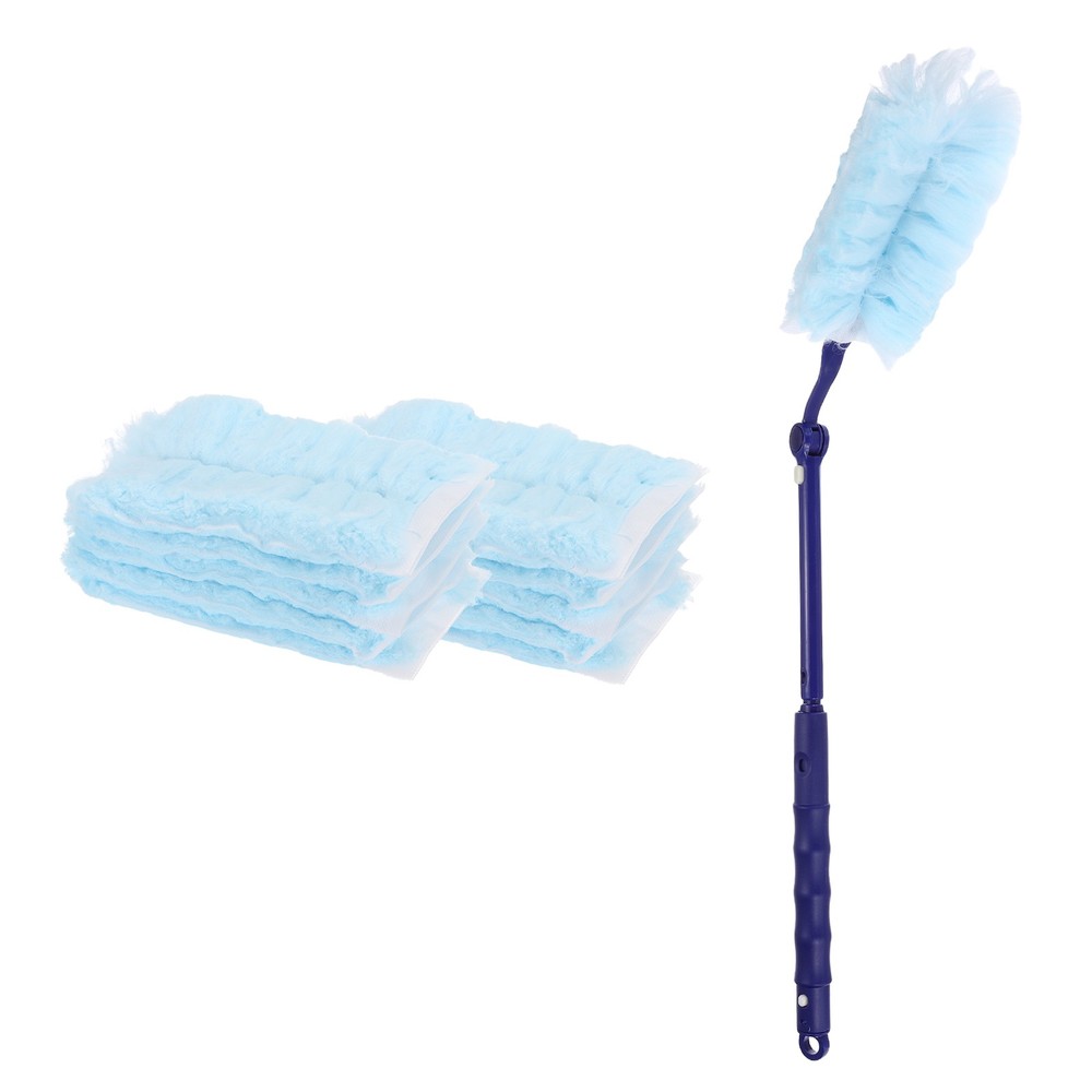1 Count Blue Flexible Handle Refill, with 10 Blue Dusters