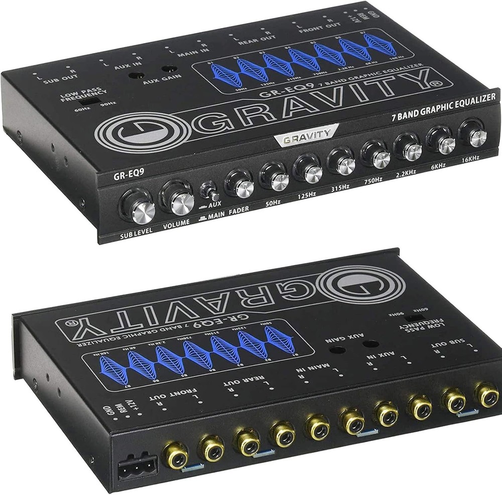 7 Band Graphic Equalizer GR-EQ9 Audio Sound EQ Processor