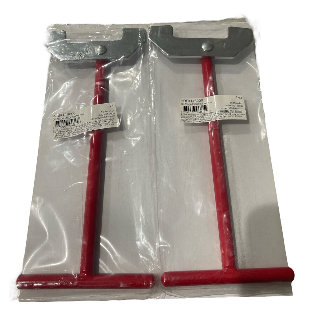 HD Supply Garbage Disposal Wrench. 146000. (2 Pack)