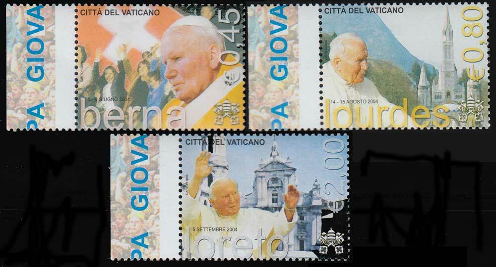 Vatican City Scott 1309-1311 Mint never hinged.
