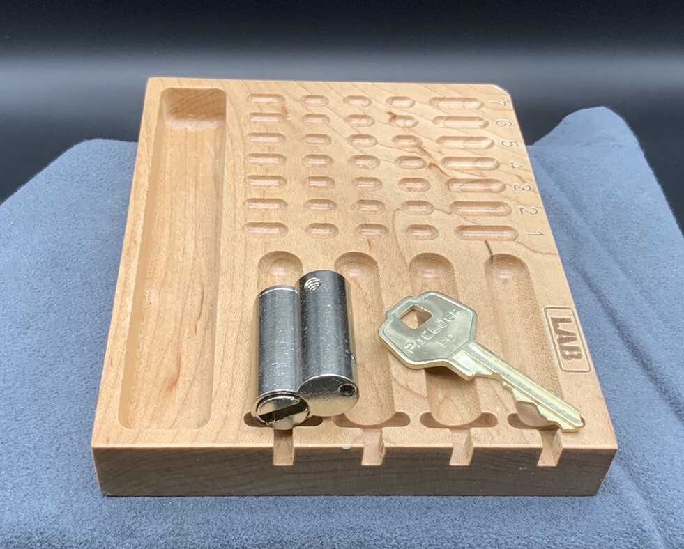 Pacific Lock Single Core With 1 Key Locksport