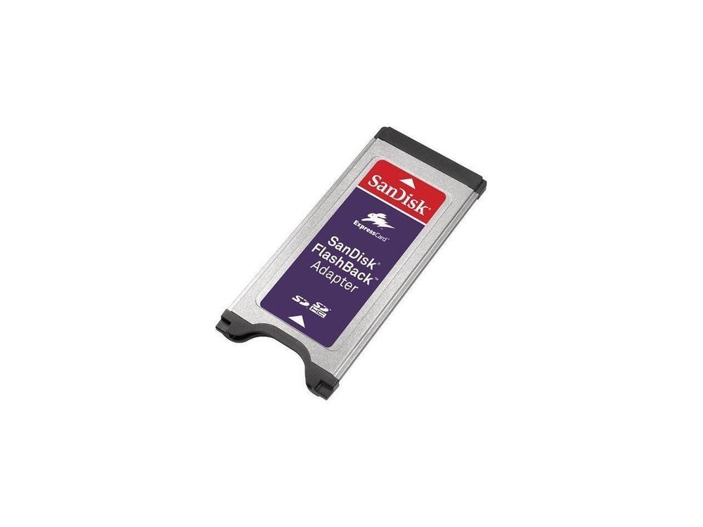 2x SanDisk ExpressCard Reader/Writer SD SDHC MS Memory Stick Duo MacBook Pro/PC