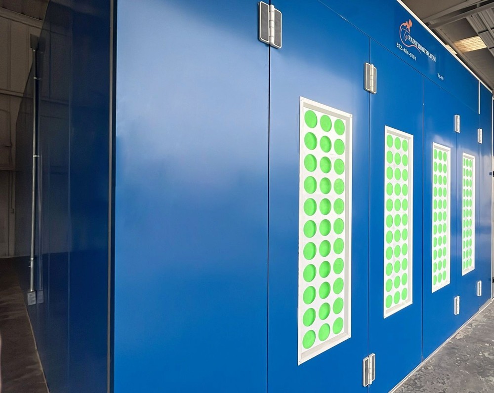 Cross Draft Paint Booth