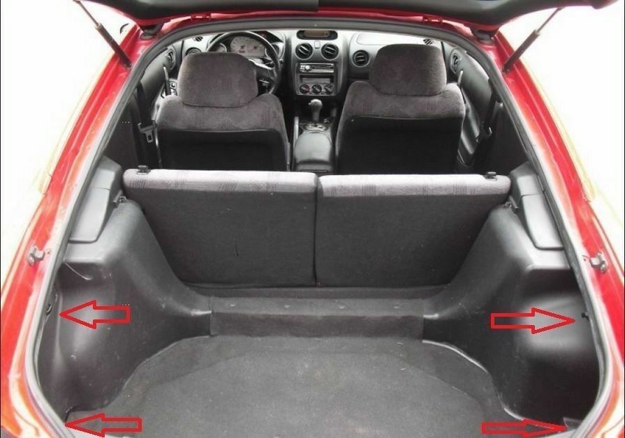 Rear Trunk Envelope Style Mesh Cargo Net for MITSUBISHI ECLIPSE 2000-2012 New