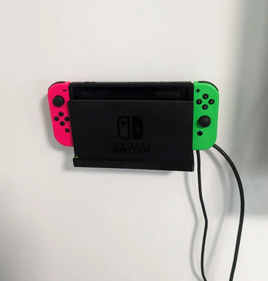 Wall Mount for Nintendo Switch – Sleek and Durable Game Console Holder