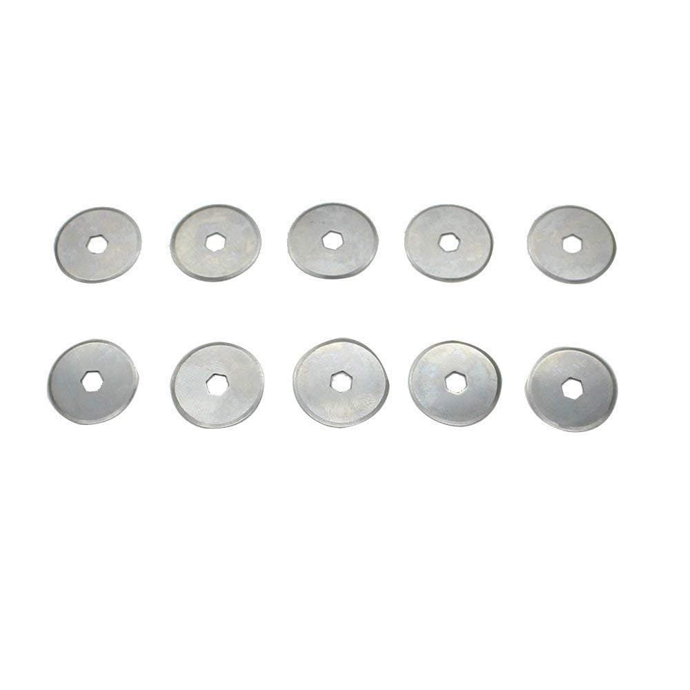 AUTOTOOLHOME 18mm Rotary Cutter Blades 10 Pack Replacement
