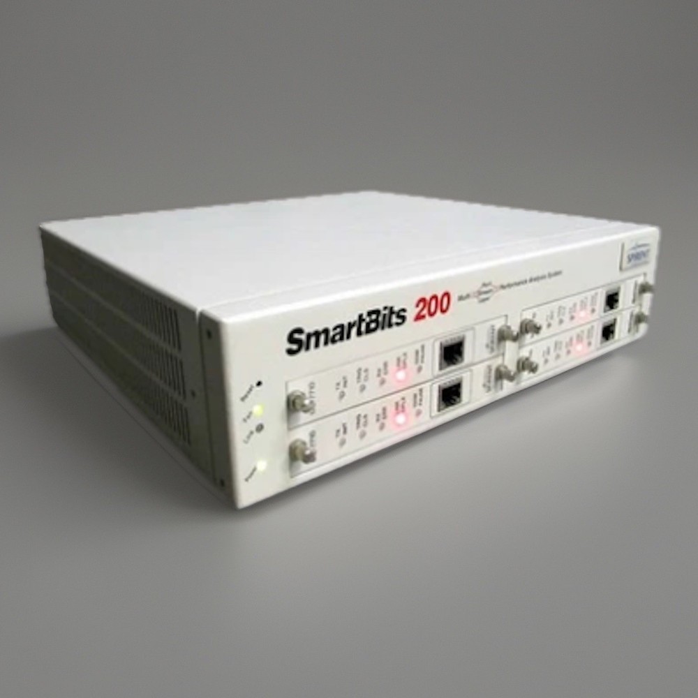 NetCom Systems SmartBits 200 SMB-0200 with 4x ML-7710 Modules