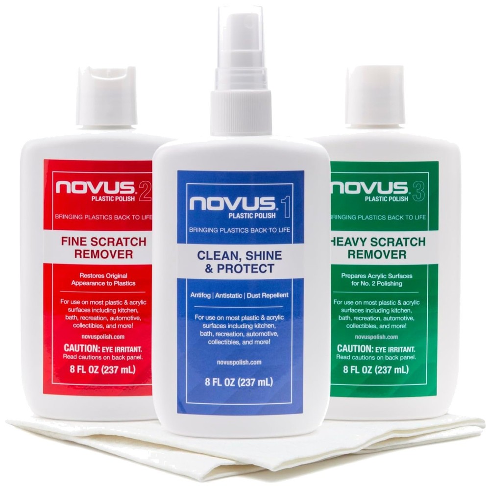 Polish & Repair Plastic with Scratch Remover