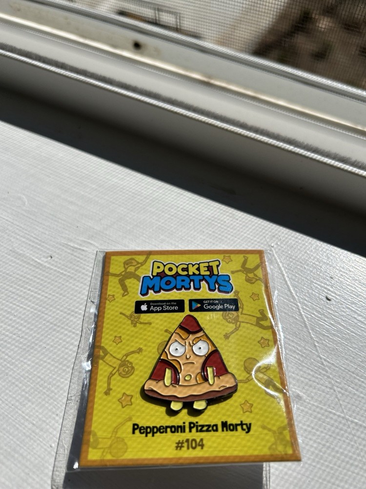 Pocket Morty Pins