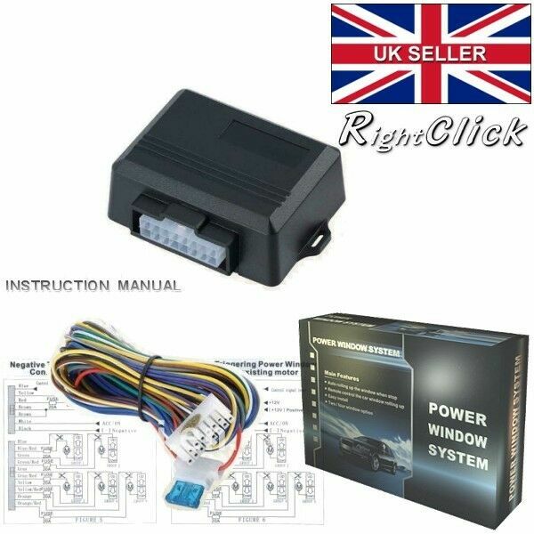 Automatic Power Windows Closer (Rollup) Module 2/4 windows APWC4
