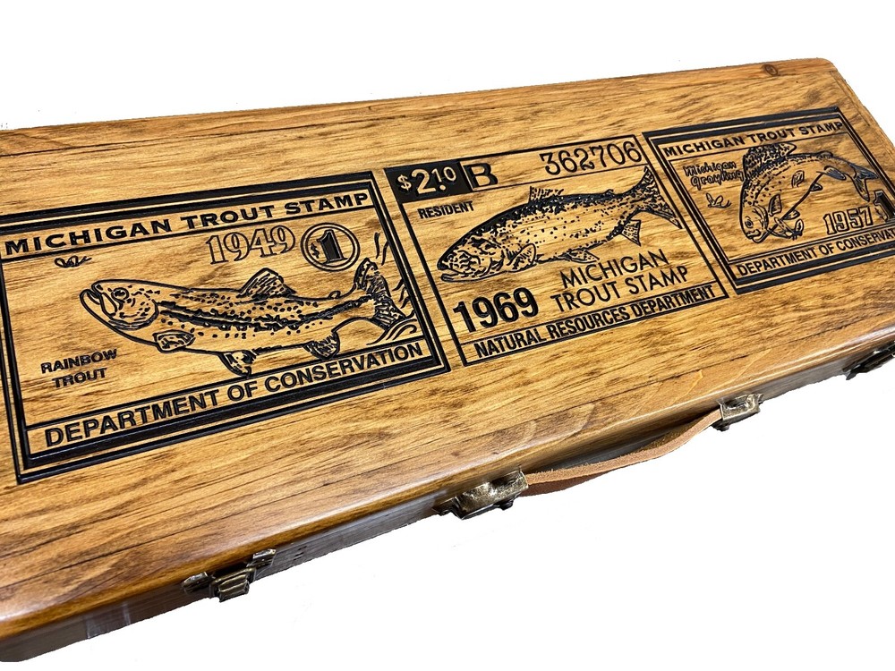Two-Hearted Fly Rod Case with Rod, Reel, & Fly Box (5wt. 9″ 4 pc)