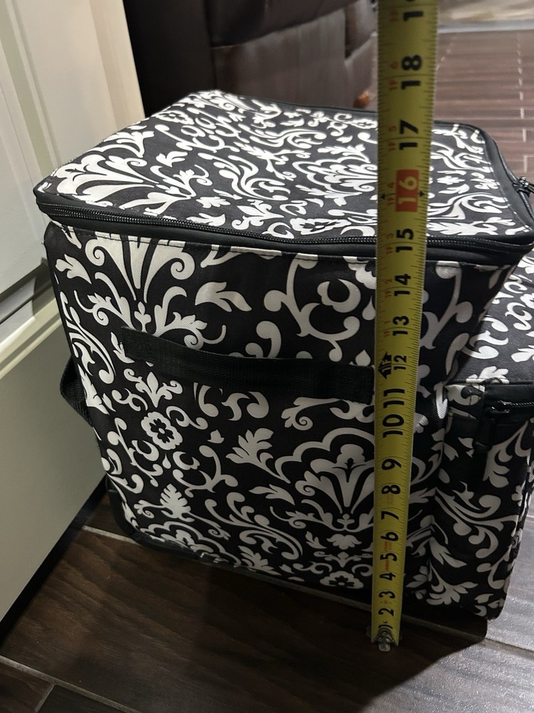 Thirty-One Rolling Thermal Cooler Black Parisian
