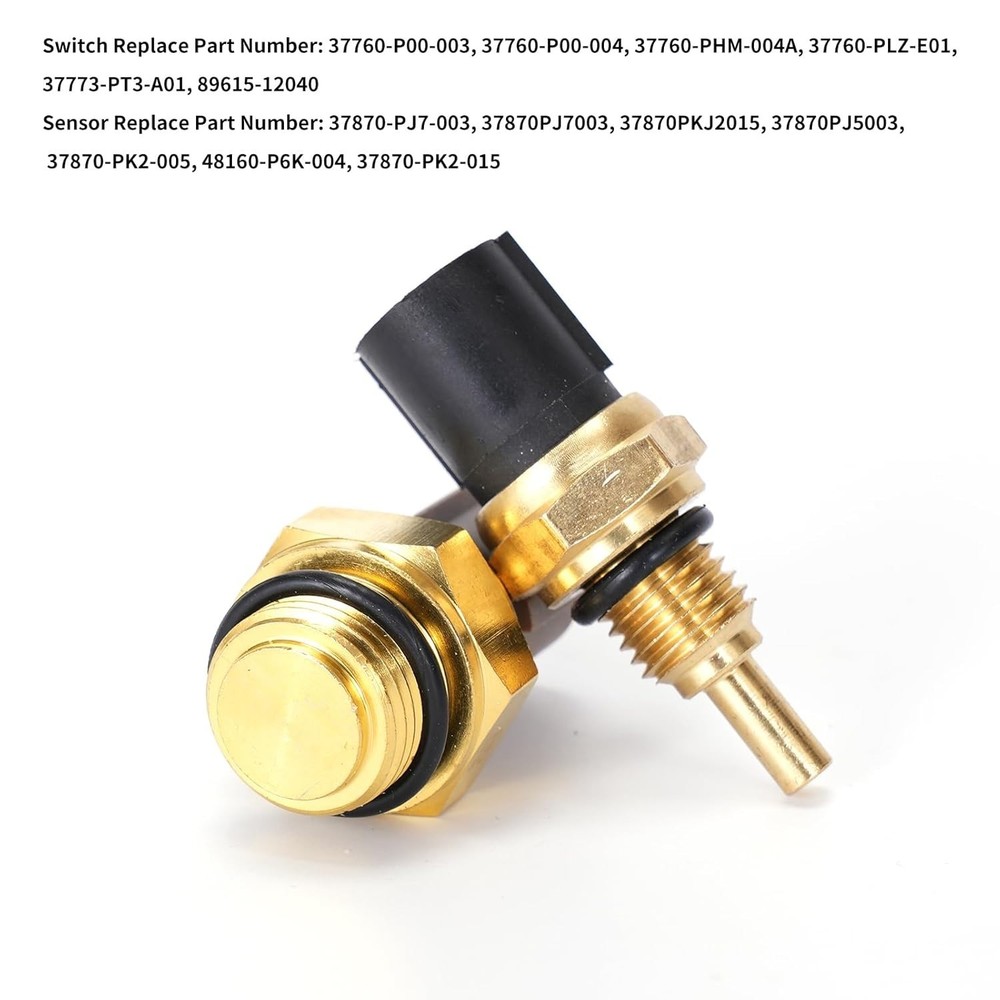 Engine Coolant Temperature Sensor Temp Sender Kit 37870-PJ7-003 37760-2PCS