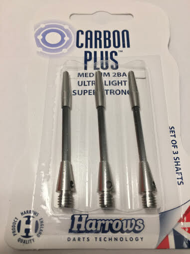 HARROWS MEDIUM CARBON PLUS SUPER STRONG, SUPER LIGHT SHAFTS