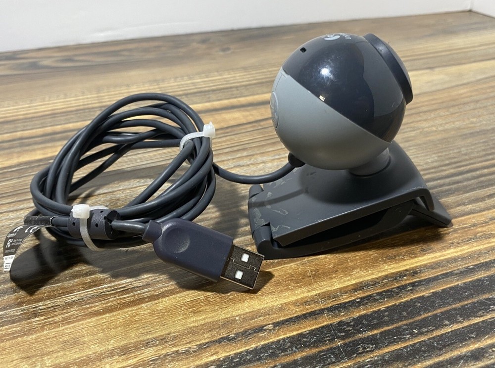 Logitech Webcam (Lot Of 3) All Different Models Right Light Technology USB