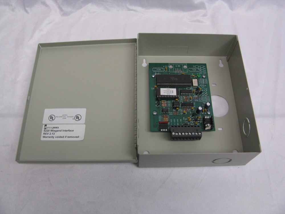 Parking BOXX 5220 Wiegand Interface