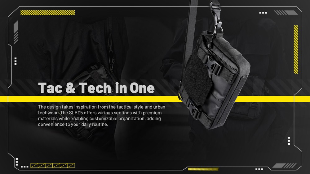 NiteCore SLB05 Modular Commuting Sling Bag