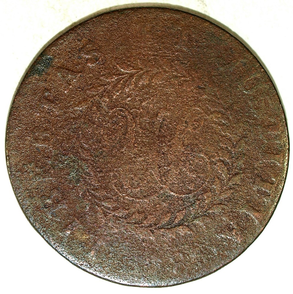1785 Post Colonial Nova Constellatio Pointed Rays Copper ☆☆ 412