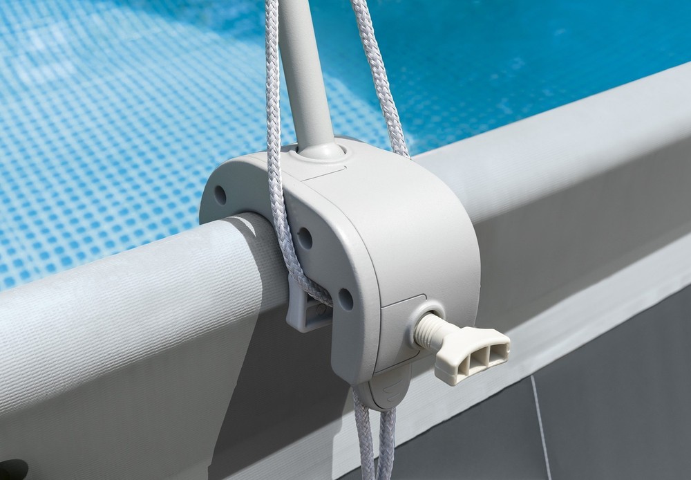 Intex Canopy for 9FT and Smaller Rectangular Above Ground Swimming Pool, Open