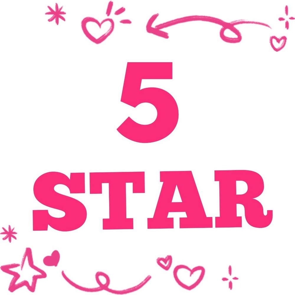 1 x Straw House (⭐⭐⭐⭐⭐) sticker - set 24
