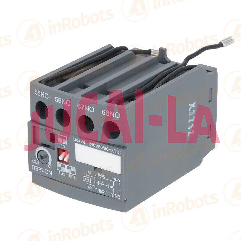 ABB Electrifying Delay Head TEF5-ON Contactor Timer Module Time Delay Relay