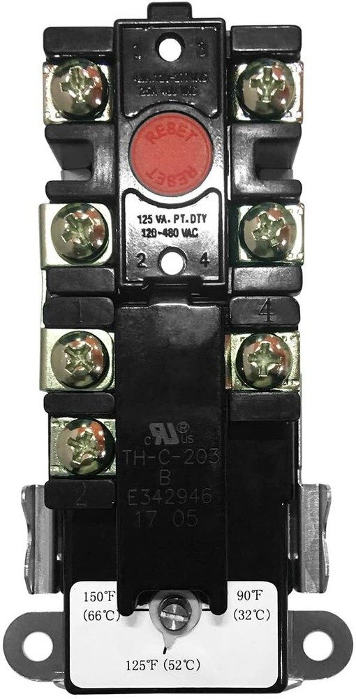 THERMOSTAT FOR DOUBLE ELEMENT TANKS ELECTRIC WATER HEATER