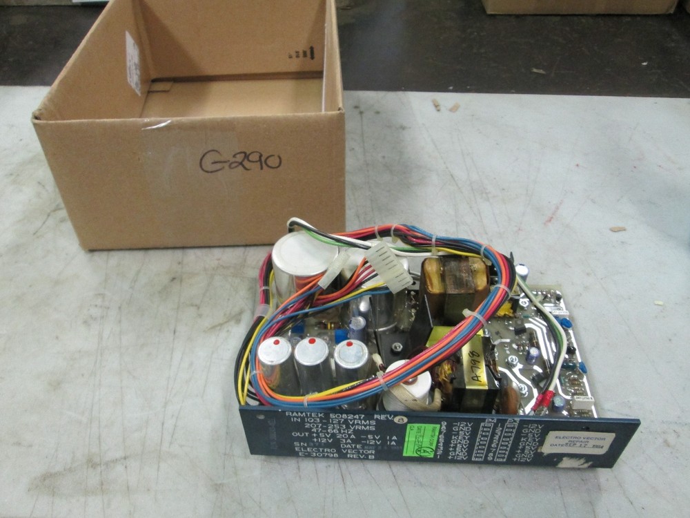 Ramtek Power Supply 508243-001 NOS (Refurbished)