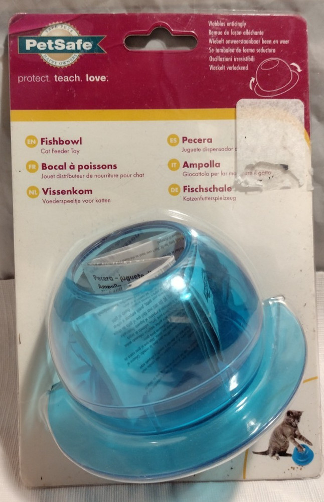 PetSafe Cat Fishbowl Feeder Toy