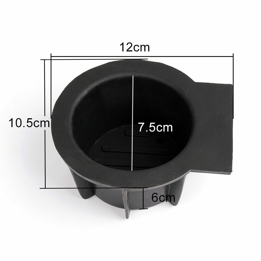 Pair Front Console Cup Holder Insert Fit For Ford F-150 Expedition Navigator