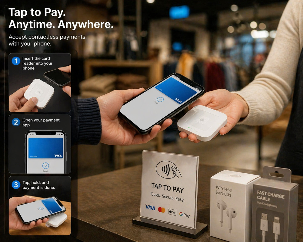 Square Reader for Contactless and Chip (2nd Generation)