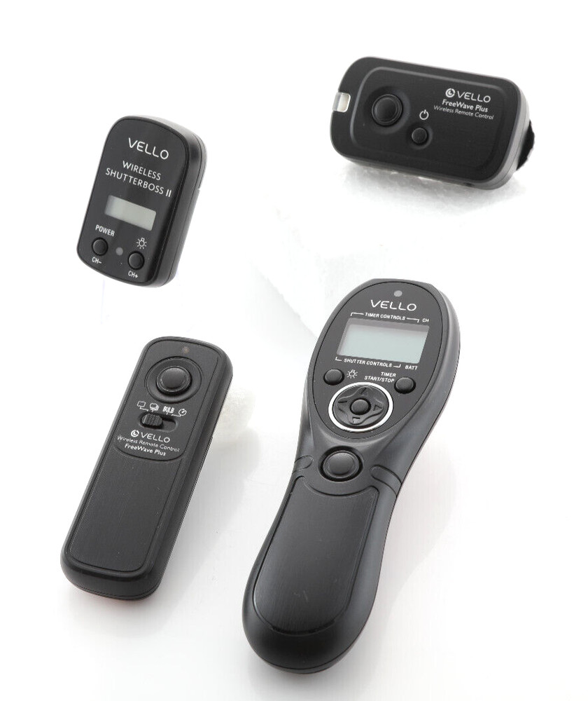 Vello Wireless Transmitters (Lot of 4)