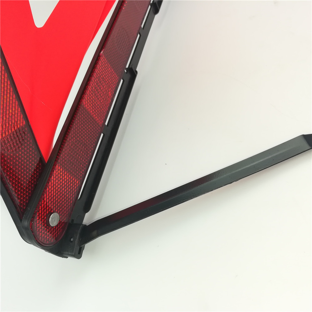 Reflective Triangle Warning Sign Car Hazard Road Emergency Breakdown Board Red