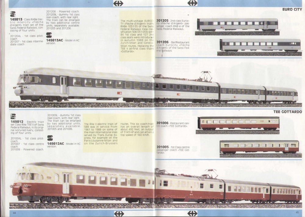 catalogue LIMA EURO PROGRAM 1990 HO 1/87 E dd
